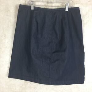 I.N.C. International Concepts Blue Skirt Women's Size 32